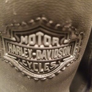 Harley Davidson Men's Jason Black Steel Toe Boots Shoes D93120 Sz 13W